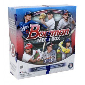BASEBALL RANDOM TEAM! 10 BOXES EACH 2025 BOWMAN & TOPPS CHROME LOGOFRACTOR MEGA BOXES!
