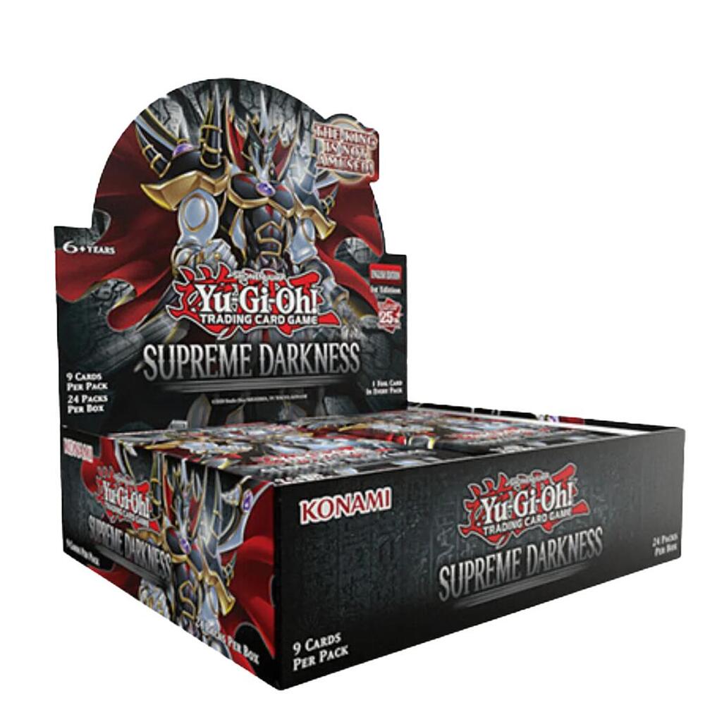 Yu-Gi-Oh! Supreme Darkness — Booster Pack, Booster Box, Case