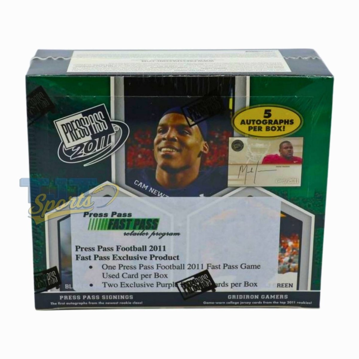 2011 Press Pass Football Hobby Box - Leaf