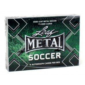 2022 Leaf Metal Soccer Hobby Box - Leaf