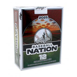 2025 Leaf Baseball Nation Hobby Box - Leaf