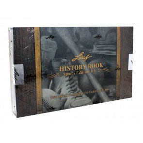 2025 Leaf History Book Sports Edition Chapter 2 Box - Leaf