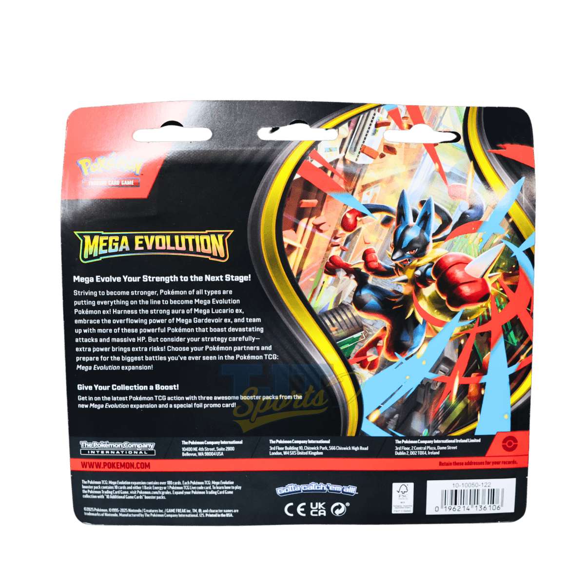 Pokemon: Mega Evolution 3 - Pack Blister - The Pokémon Company