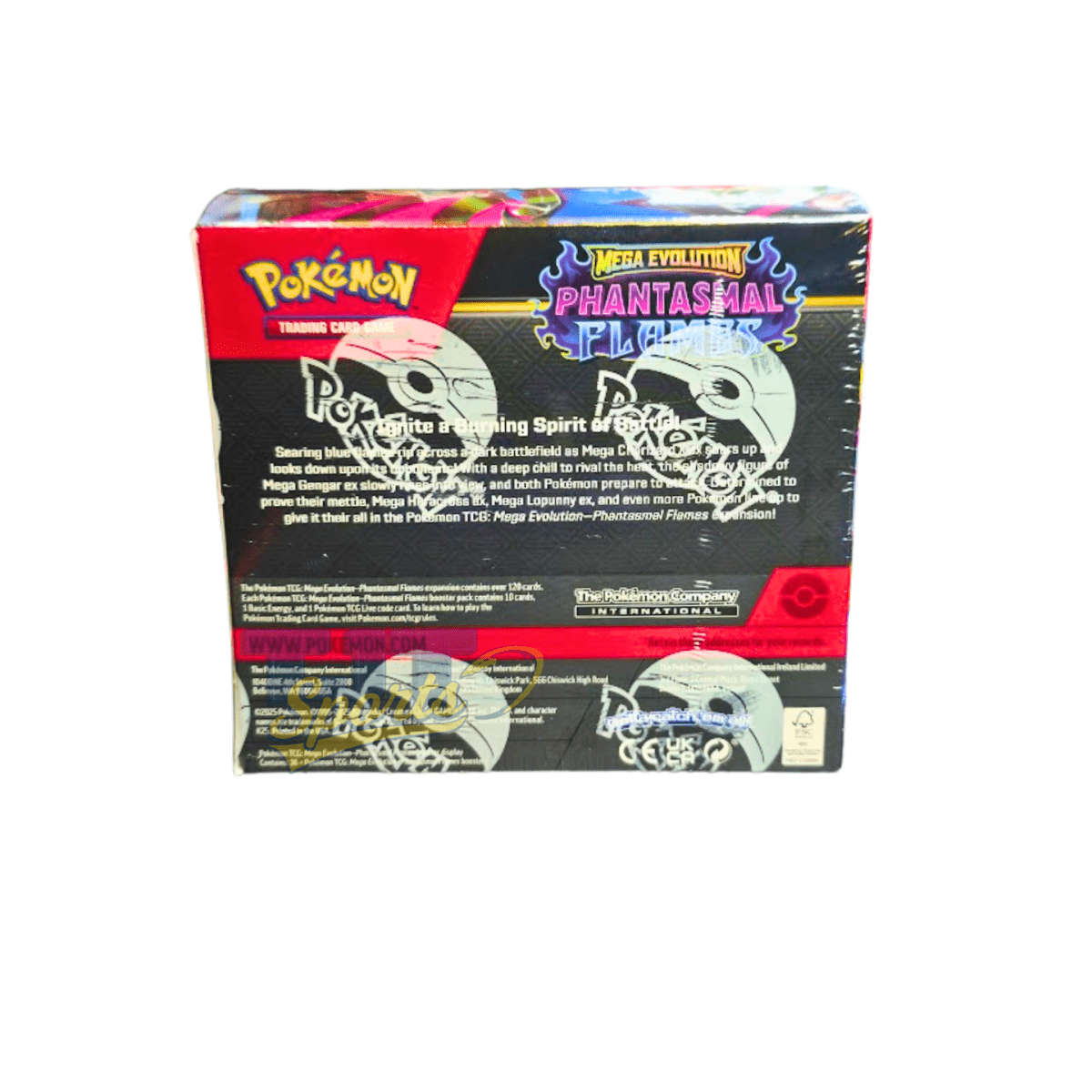 Pokémon Mega Evolution: Phantasmal Flames Booster (Pack, Box, or Case) - The Pokémon Company