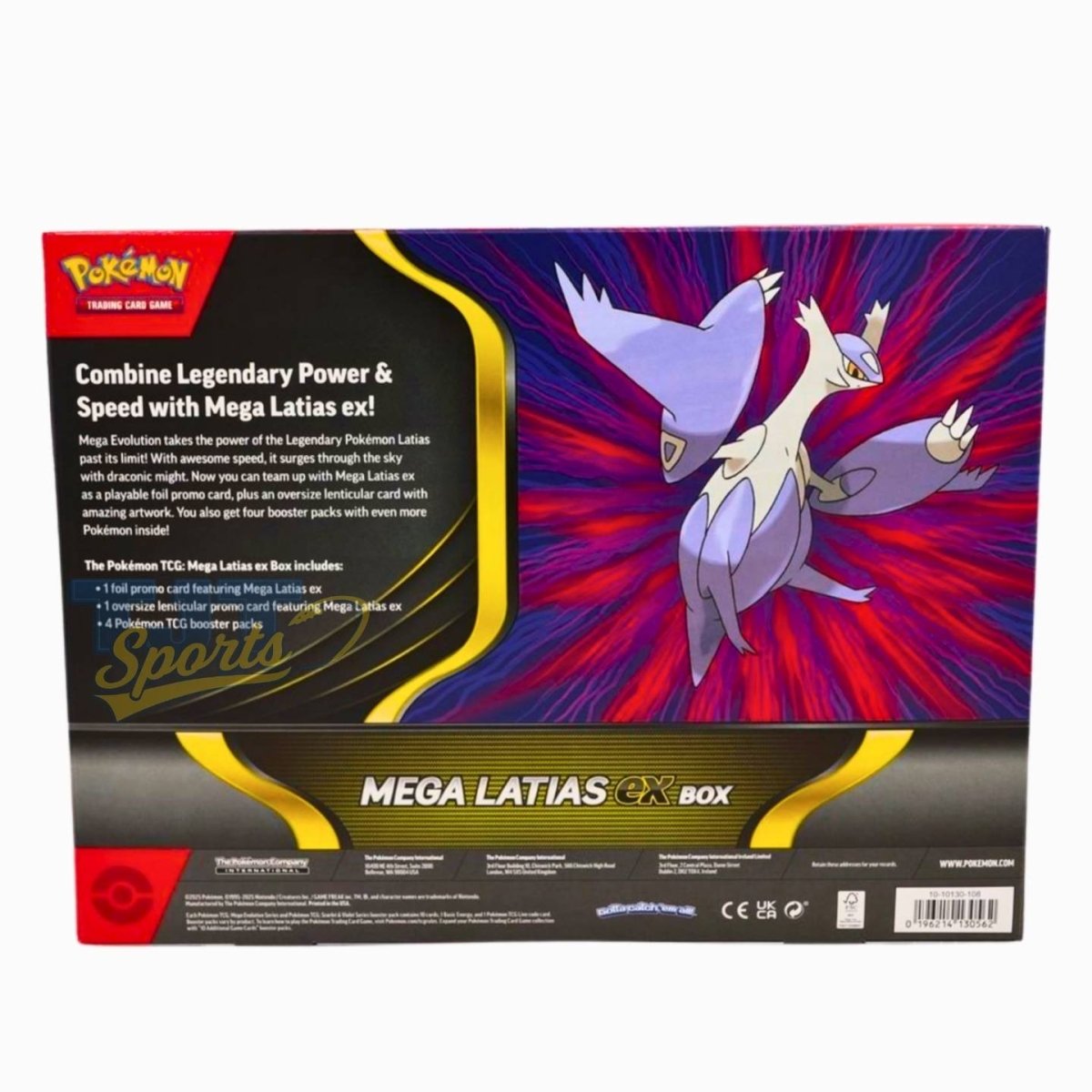 Pokemon Mega Latias EX Box - Single Box, Case - The Pokémon Company