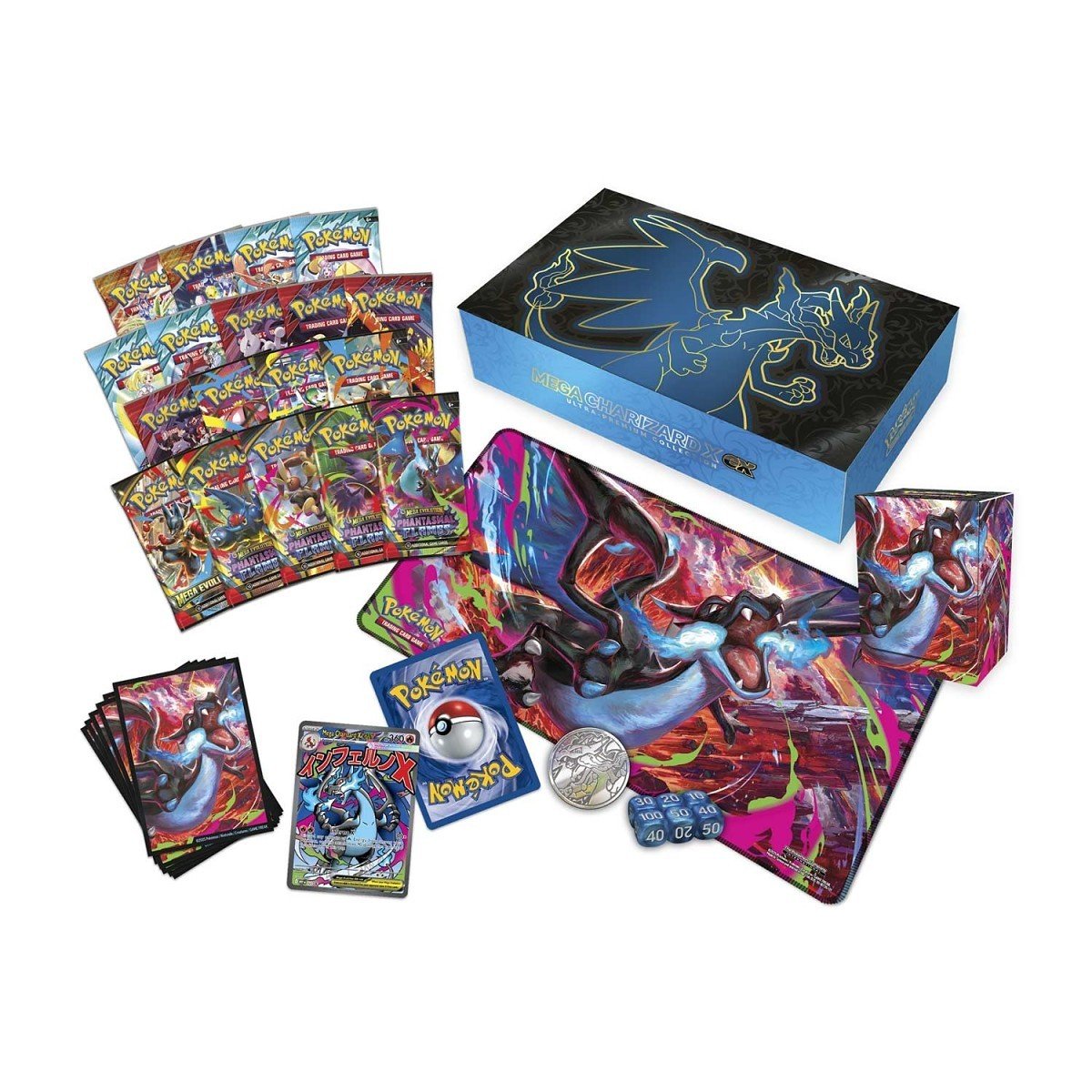 Pokémon TCG: Mega Charizard X ex Ultra Premium Collection - The Pokémon Company