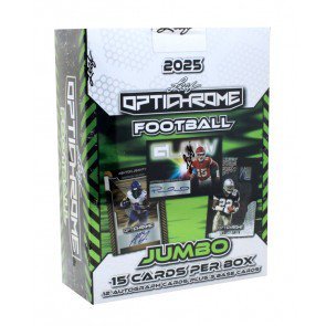 2025 Leaf Optichrome Football Jumbo Box - TJT SPORTS