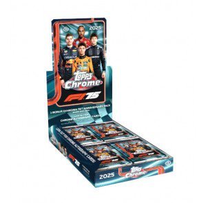 2025 Topps Chrome Formula 1 Racing Hobby Box - Topps