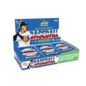 2025 Topps Heritage High Number Baseball Hobby Box - Topps