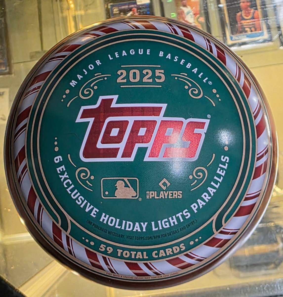 2025 Topps Holiday Baseball Collectors Tin - Topps