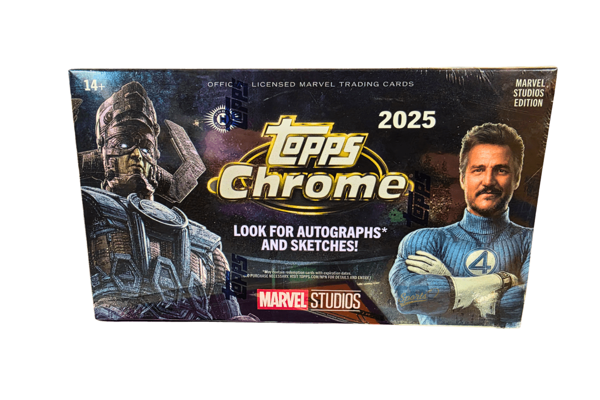 2025 Topps Marvel Studios Chrome Hobby Box – TJT SPORTS