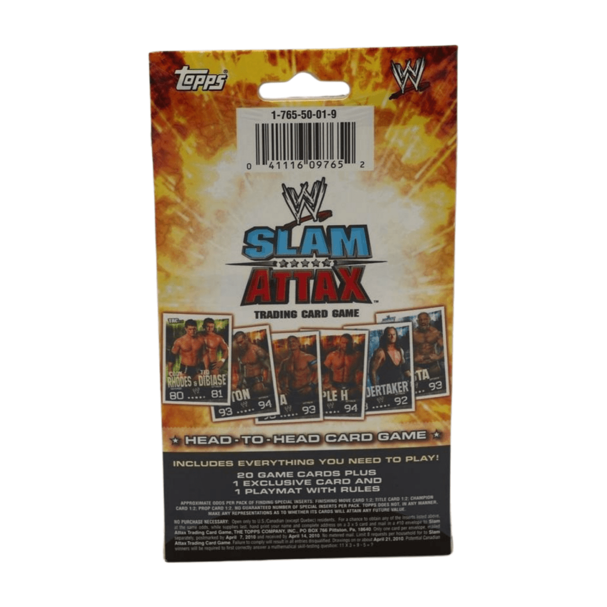 WWE Wrestling Slam Attax Evolution Series 1 Exclusive Starter Deck - Topps