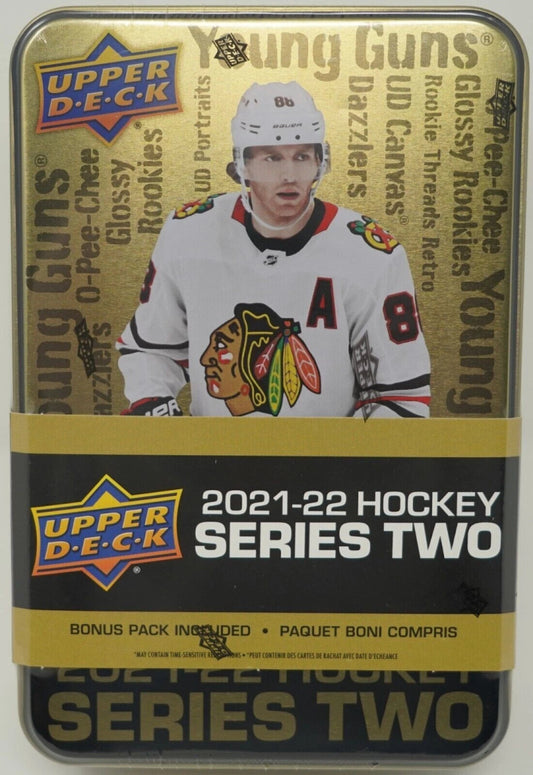 2021 - 22 NHL Upper Deck Series 2 Hockey Tin - Upper Deck