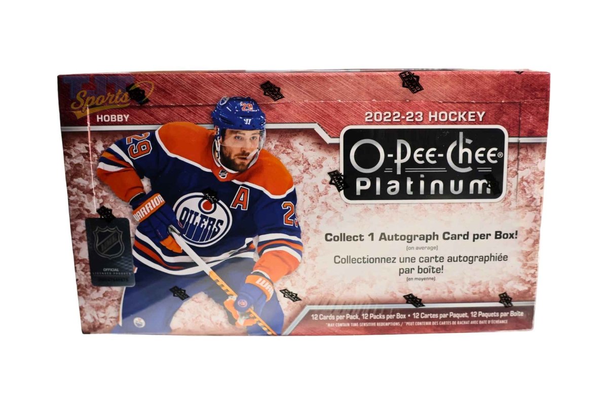 2022/23 Upper Deck O - Pee - Chee Platinum Hockey Hobby Box - Upper Deck