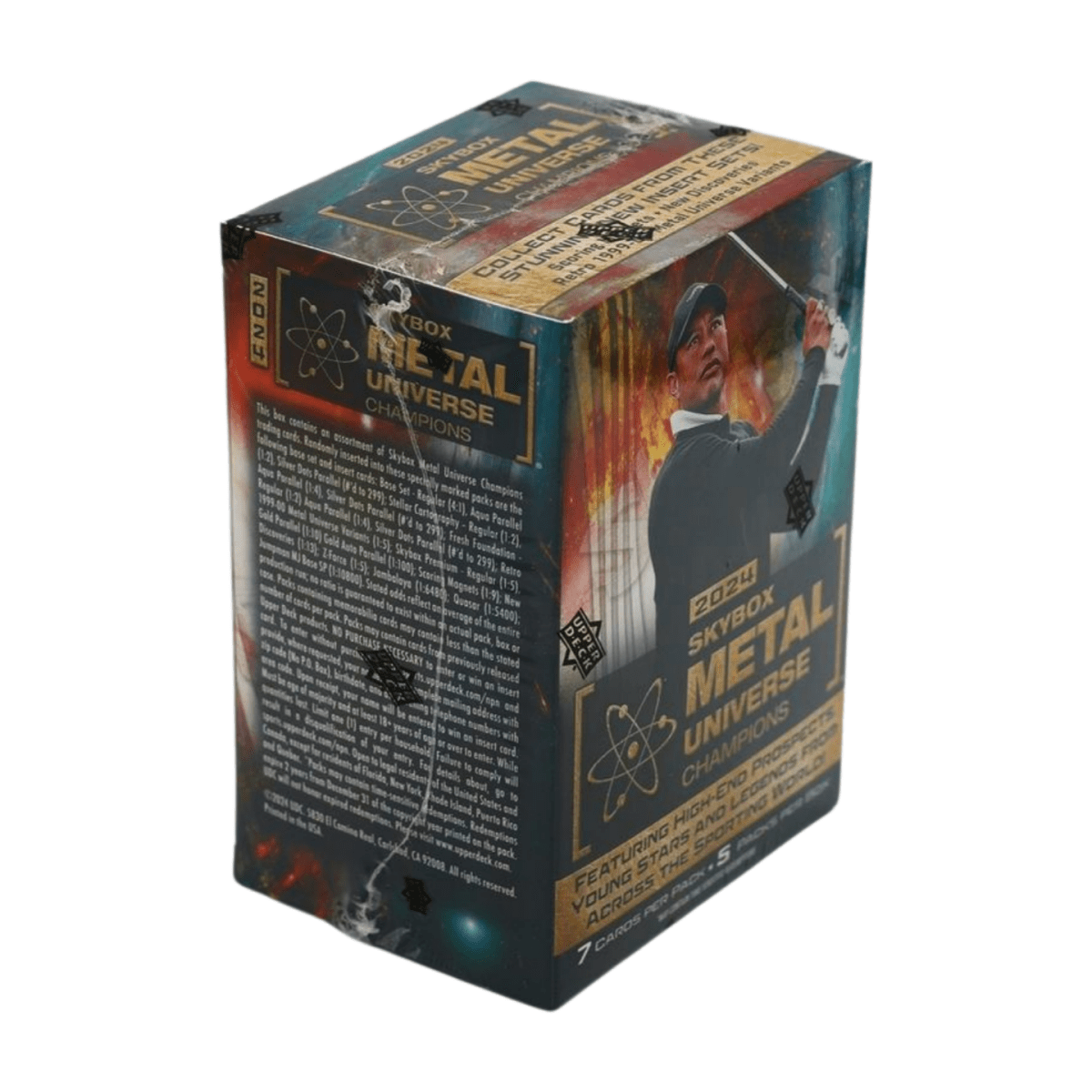 2024 Upper Deck Skybox Metal Universe Champions Trading Card Blaster Box - Upper Deck