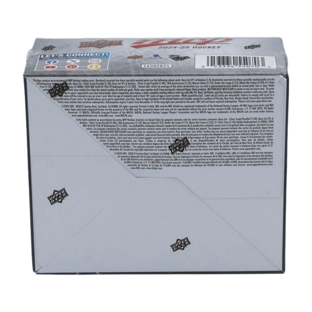 2024/25 Upper Deck MVP Hockey Cards (Retail) Box - Upper Deck