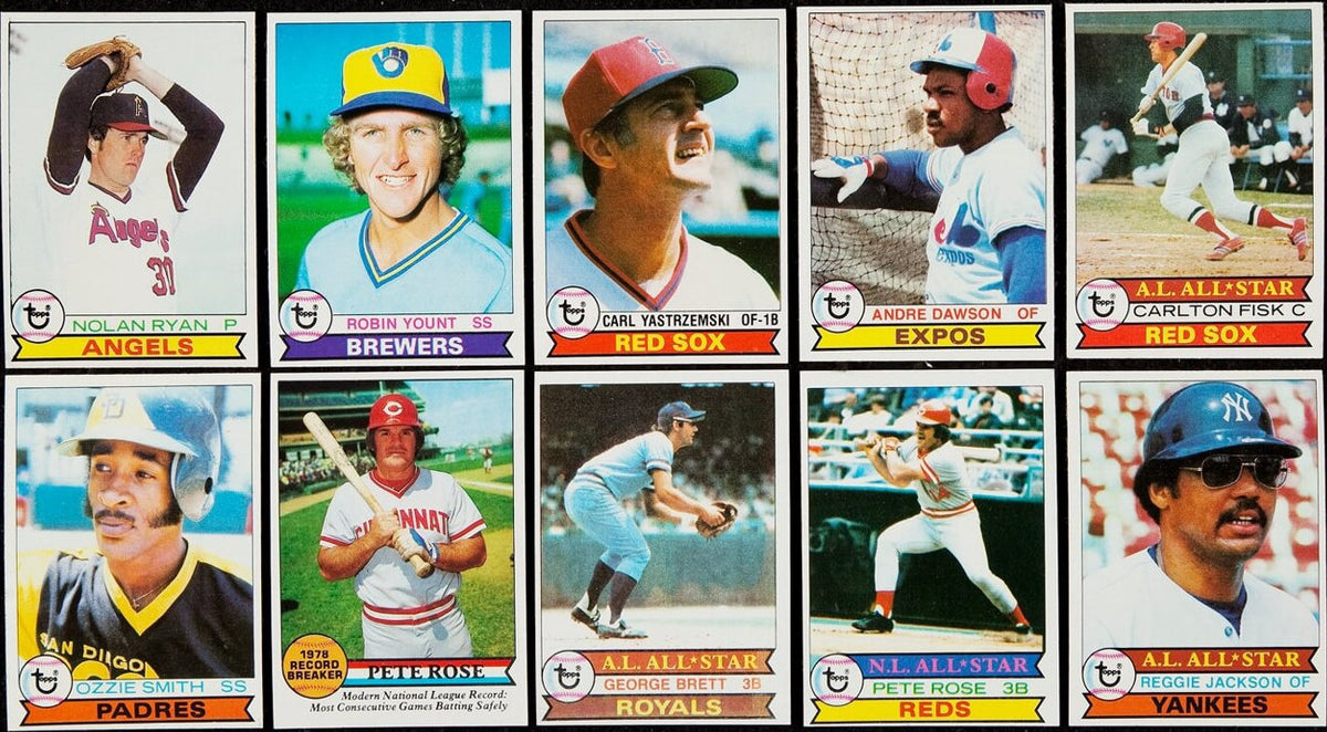 Lot Detail - Complete 1979 Topps Baseball Card Set w. Ozzie Smith