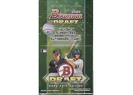 2020 Bowman Draft Asia Edition Hobby Box