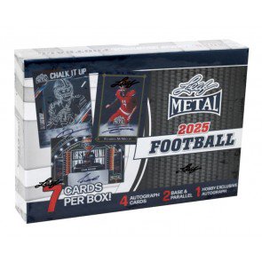 2025 Leaf Metal Football Hobby Box