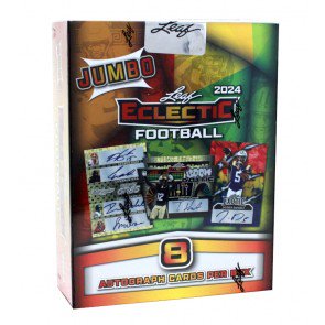 2024 Leaf Eclectic Football Jumbo Box