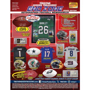 PICK YOUR THING! 1 CASE TRISTAR ENDZONE ~ 4 AUTO MEMORABILIA!
