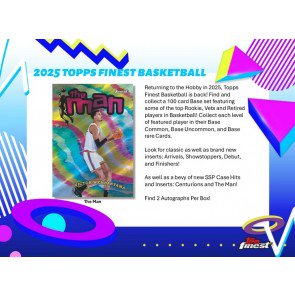 2024/25 Topps Finest Basketball Hobby Box