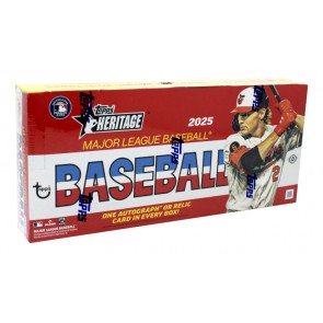 2025 Topps Heritage Baseball Hobby