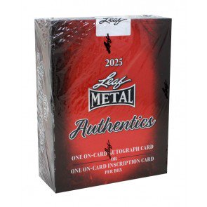 2025 Leaf Metal Authentic Box