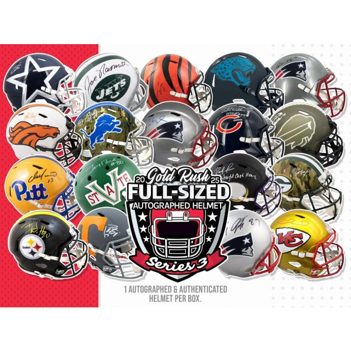 #3 PICK YOUR DIVISION! 1 GOLD RUSH FULL SIZE HELMET