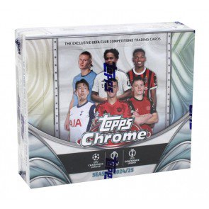 2024/25 Topps UEFA Club Competitions Chrome Soccer JumbO