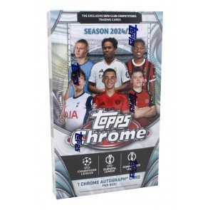 2024/25 Topps UEFA Club Competitions Chrome Soccer Hobby