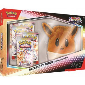 Pokemon Scarlet & Violet Prismatic Evolutions Special Collection Accessory Pouch