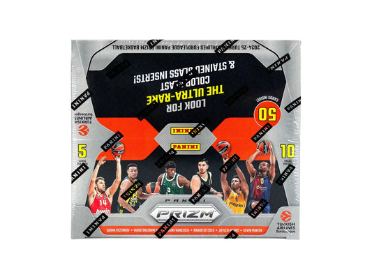 2024-25 Panini Prizm Turkish Airlines EuroLeague Basketball Hobby Box
