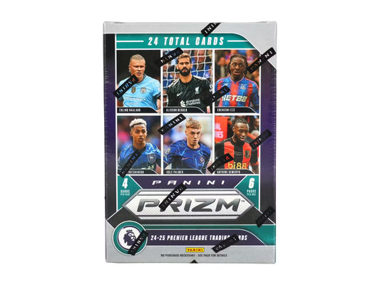2024/25 Panini Prizm Premier League Soccer 6-Pack Blaster Box (Pink Mosaic Prizms)