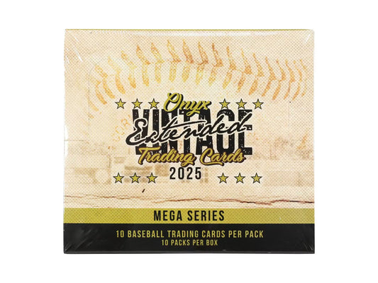 2025 Onyx Vintage Extended Series Baseball Mega Box