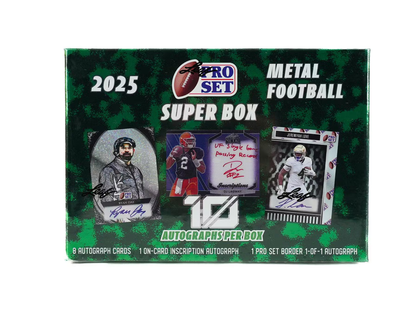 2025 Pro Set Metal Football Super Box