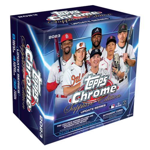 2023 Topps Chrome Update Sapphire Hobby Box