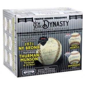 2023 Tristar Autographed Baseball NY Dynasty Edition Box