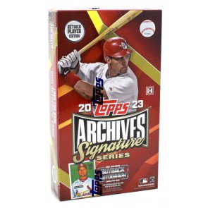 2023 Topps Archives Signature Series Retired Player Edition Baseball Box