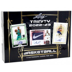 2023 Leaf Trinity Basketball Hobby Box