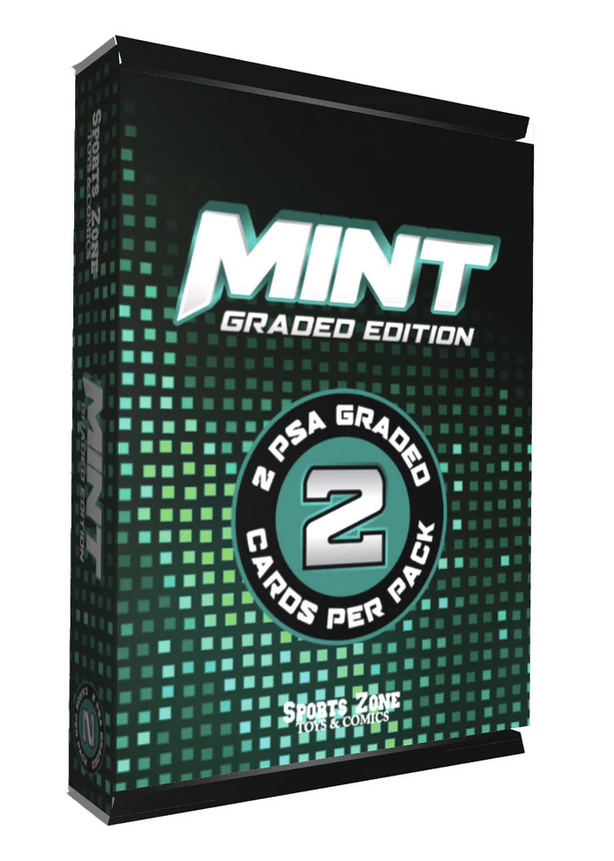 Mint Graded Edition Box ~ 2 PSA GRADED CARDS PER PACK! MSRP $99 per box