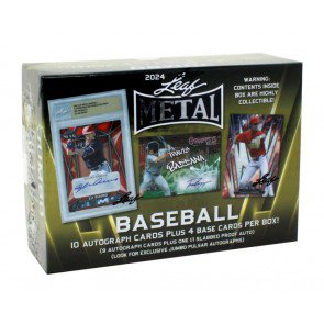 2024 Leaf Metal Baseball Jumbo Box