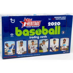 2020 Topps Heritage High Number Baseball Hobby 12 Box Case