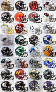 Riddell NFL Speed Mini Football Helmet ~ Pick Your Team!