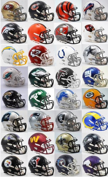 Riddell NFL Speed Mini Football Helmet ~ Pick Your Team!