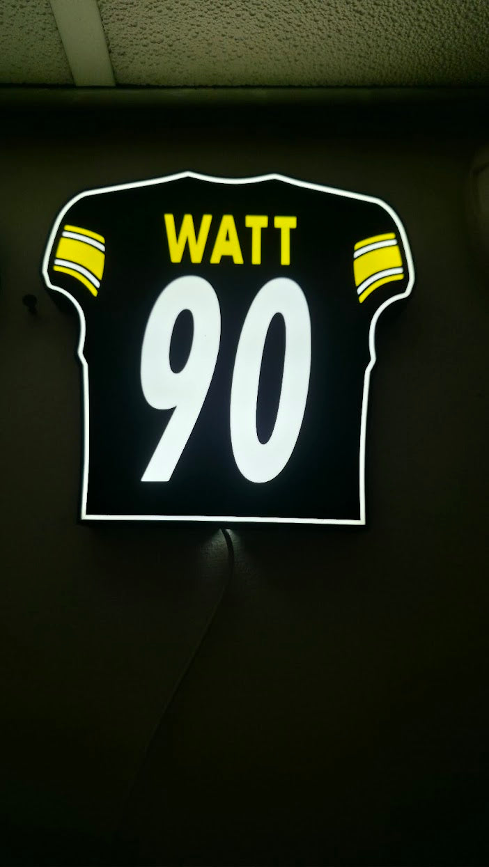 Custom Sports-Theme Light Up Display