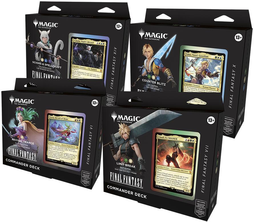 Magic: The Gathering — Final Fantasy Commander Display