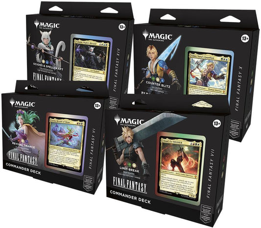 Magic: The Gathering — Final Fantasy Commander Display