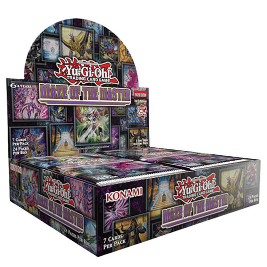 Yu-Gi-Oh! Maze of the Master — Booster Pack, Booster Box, Case