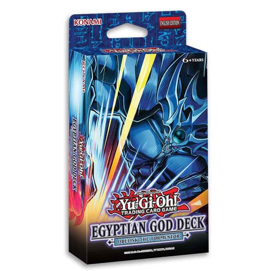 -UNSURE-Yu-Gi-Oh! Egyptian God Deck Slifer/Obelisk Unlimited — Single Deck, Display, Case